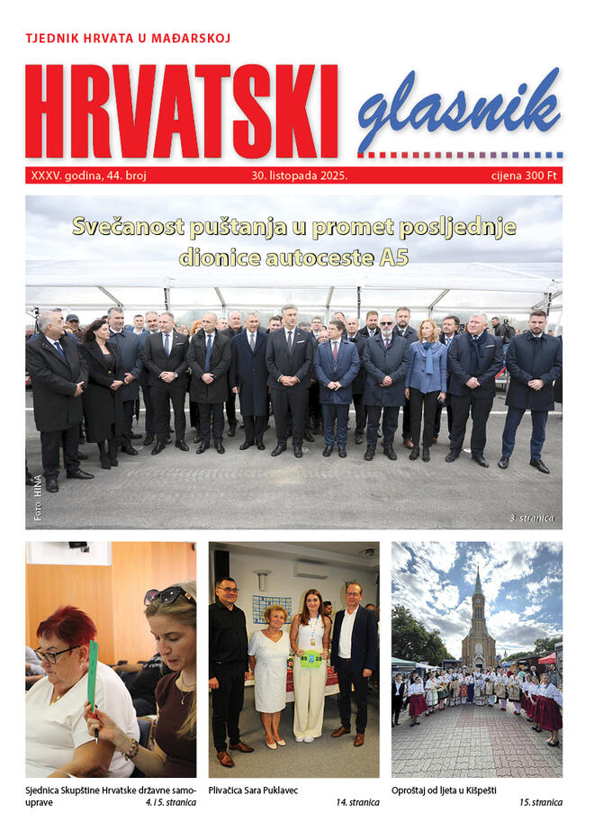 XXXV. godina, 44. broj - 30. listopada 2025.
