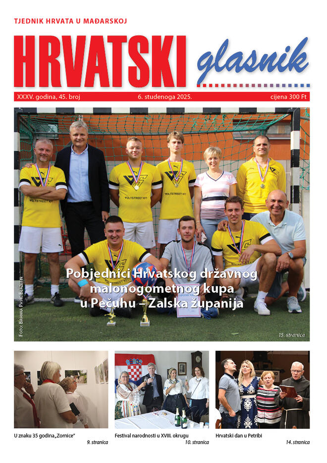 XXXV. godina, 45. broj - 6. studenoga 2025.
