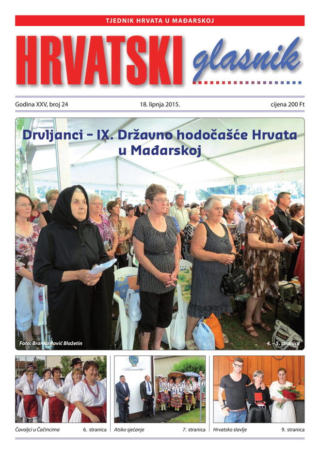 Godina XXV, broj 24 - 18. lipnja 2015.